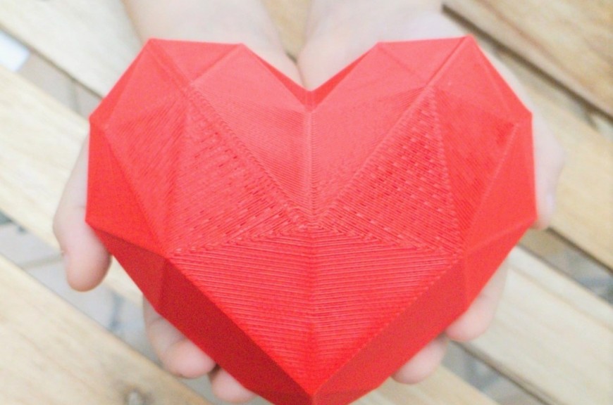 Heart Sculpture for Hope
